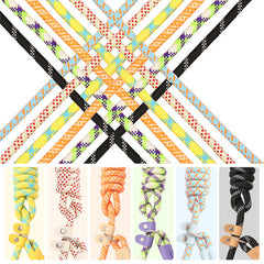 Dog Rope Pet Pulling Rope Puppy Strap Traction Rope Heavy Duty Belt Large Dog Leash Dog Collar Strap Dog Training Pet Harness Hands-Free Leash For Small Dogs Multicolor Pet Supplies - Otaj Gifts