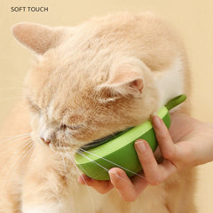 Creative Cat Grooming Comb Portable Massage Brush One-Button Remove Floating Hair Scraper Cats Dogs Pet Self Cleaning Tool Accessories - Otaj Gifts