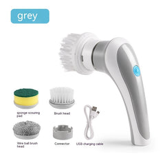 Electric Cleaning Brush 4 In 1 Spinning Scrubber Handheld Electric Cordless Cleaning Brush Portable - Otaj Gifts