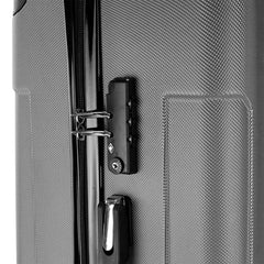 3-in-1 ABS Trolley Case 20 Inches, 24 Inches, 28 Inches Dark Gray - Otaj Gifts