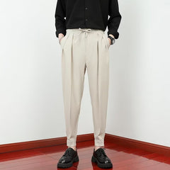 Men's Straight Drooping American Suit Pants - Otaj Gifts