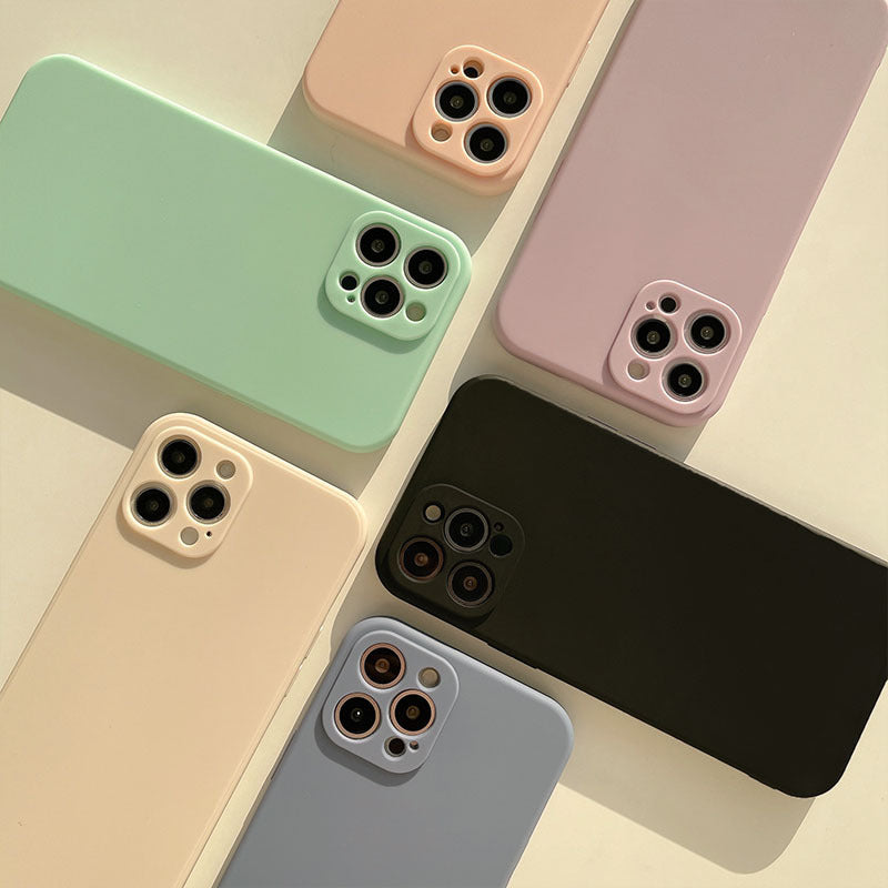 Original Liquid Silicone Frosted Phone Case - Otaj Gifts