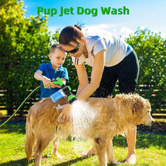 Pet Dog Wash Outdoor,  High-Pressure Pet Shower Sprayer Dog Shower Brush And Pet Grooming Comb For Watering Flowers, Car Washing, Pet Bathing - Otaj Gifts