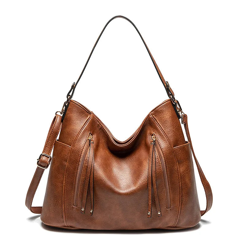 Luxury Women Bag Handbags Women Famous Brand Messenger Bags Leather Designer Handbag 2024 Vintage Big Hobos Female Bag Sac bolso - Otaj Gifts