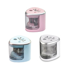 TENWIN 8004 Double Holes Electric Pencil Sharpener Home School Office Desktop Pencil Sharpener Students Supplies Stationery - Otaj Gifts