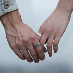 Romantic Couples  Ring Heart Zircon Adjustable to show your Endless Love - Otaj Gifts