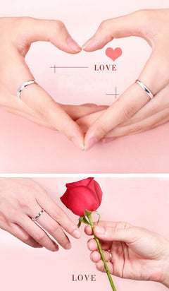 Never Fade Simple 4mm Glossy Stainless Steel Ring for Couples  Silver Color - Otaj Gifts
