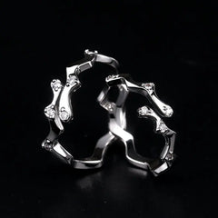 Romantic Couples  Ring Heart Zircon Adjustable to show your Endless Love - Otaj Gifts