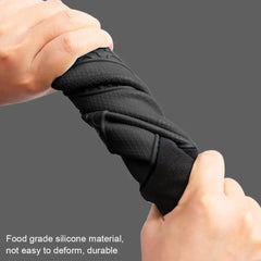 Non-Slip Silicone Oven Mitt Waterproof Heat Resistant Kitchen Gloves Long Cotton Bbq Oven Gloves for Barbecue Cooking Baking - Otaj Gifts
