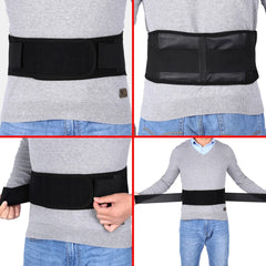 Tcare M - 4XL Adjustable Tourmaline Self Heating Magnetic Therapy Back Waist Support Belt Lumbar Brace Massage Band Health Care - Otaj Gifts