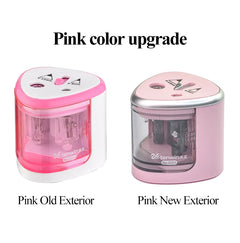 TENWIN 8004 Double Holes Electric Pencil Sharpener Home School Office Desktop Pencil Sharpener Students Supplies Stationery - Otaj Gifts
