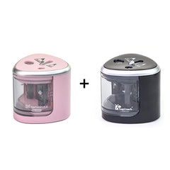 TENWIN 8004 Double Holes Electric Pencil Sharpener Home School Office Desktop Pencil Sharpener Students Supplies Stationery - Otaj Gifts