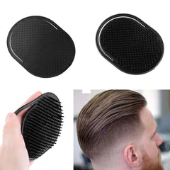 1 PCS Shampoo Comb Pocket Men Beard Mustache Palm Scalp Massage Black Hair Care Travel Portable   Brush Styling Tools - Otaj Gifts