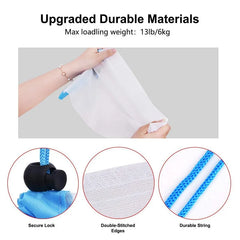 3 Sizes Reusable Mesh Produce Bag Washable Eco-Friendly Bags for Grocery Shopping Storage Fruit Vegetable Toys Sundries Bag - Otaj Gifts