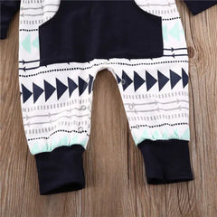 Infant Rompers Jumpsuit Hooded Clothes - Otaj Gifts