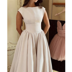 Elegant Backless Waist Trimming Mid-length Dress - Otaj Gifts