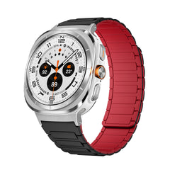 Silicone Magnetic Two-color Watch Strap - Otaj Gifts