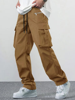 Loose Multi-pocket Casual Men's Overalls - Otaj Gifts