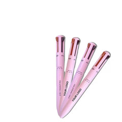 4in1facemakeupeyelinereyebrowlippen Beauty Color Four-in-One Cosmetic Brush - Otaj Gifts