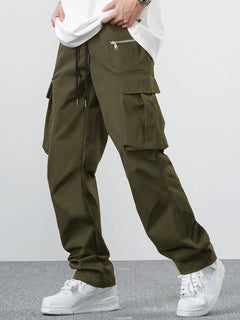 Loose Multi-pocket Casual Men's Overalls - Otaj Gifts