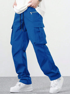 Loose Multi-pocket Casual Men's Overalls - Otaj Gifts