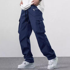Loose Multi-pocket Casual Men's Overalls - Otaj Gifts