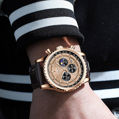 New Men's Multifunctional Waterproof Watch - Otaj Gifts