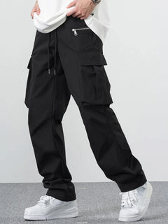 Loose Multi-pocket Casual Men's Overalls - Otaj Gifts