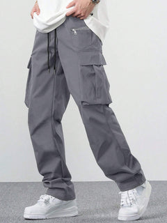 Loose Multi-pocket Casual Men's Overalls - Otaj Gifts