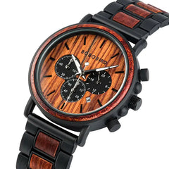 BOBO BIRD Wooden Men's Watch - Otaj Gifts