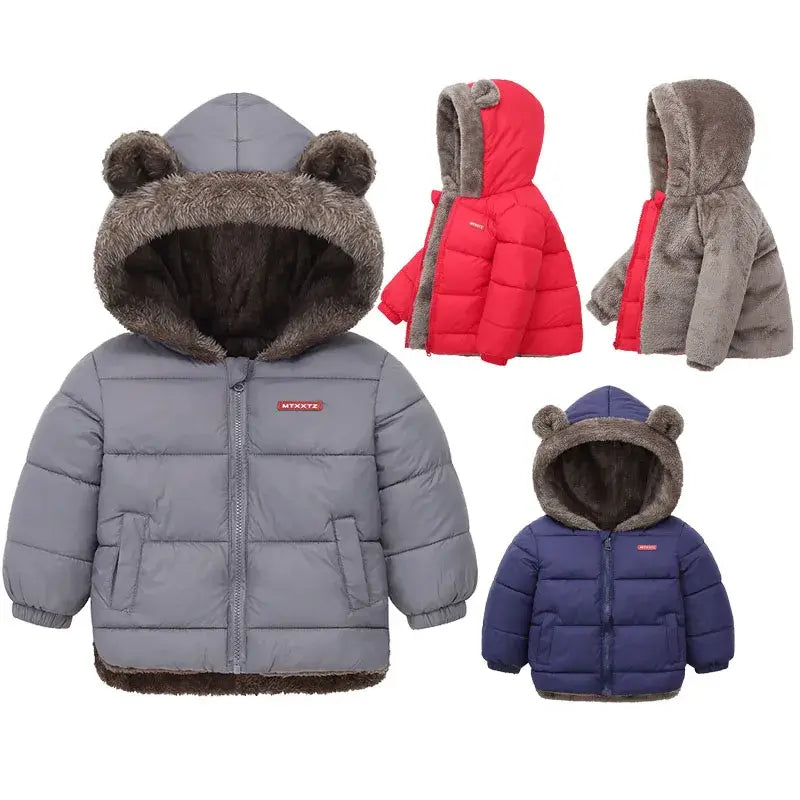 Children's Thick Fleece Coat - Otaj Gifts