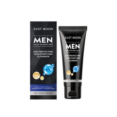 East Moon Hyaluronic Acid Facial Care Set Oil Control Skin Firming Increase Hydrate Deep Cleaning Face Moisturizer Cream for Men - Otaj Gifts