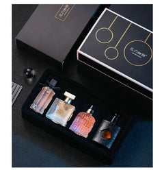 Women Perfume 105ml Gift Box Four Piece Set Fresh Lasting Fragrance Eau De Parfum Plant Floral Scent Fresh Духи Женские - Otaj Gifts