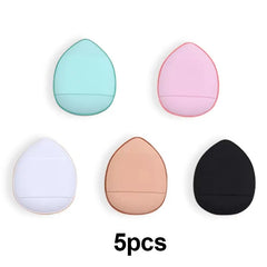5/10Pcs Mini Finger Puff Foundation Small Air Cushion Powder Sponge Face Concealer BB Cream Cosmetic Applicator Makeup Tools - Otaj Gifts