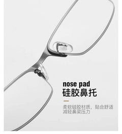 Men Reading Glasses Retro Business Hyperopia Glasses Anti Blue Light Reading Glasses 0 +1.0 To +4.0 Glasses - Otaj Gifts