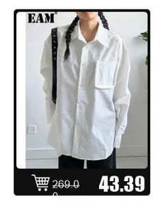 EAM Women Black Irregular Slit Big Size Trench New Stand Collar Long Sleeve Windbreaker Fashion Spring Autumn 2025 1DH0755 - Otaj Gifts