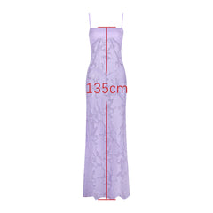White Dress Women Halter Cotton Long Dress Lace Elegant Party Outfits - Otaj Gifts