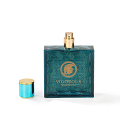100ML 3.4FL.OZ Men's Perfume Eros EDP, Fougère Notes Men's Colognes Vanilla, Green Leaves, Fresh & Spicy Fragrance Spray for Man - Otaj Gifts