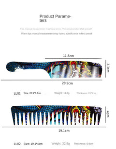 Chinese Dragon Personality Hair Cutting Comb Salon Hair Stylist Professional Male Female Hair Styling Pointed Tail Comb Combs - Otaj Gifts