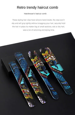Chinese Dragon Personality Hair Cutting Comb Salon Hair Stylist Professional Male Female Hair Styling Pointed Tail Comb Combs - Otaj Gifts