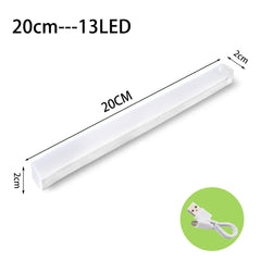 LED Motion Sensor Light Wireless LED Night Light Type C Rechargeable Light Cabinet Wardrobe Lamp Staircase Backlight For Kitchen - Otaj Gifts