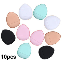 5/10Pcs Mini Finger Puff Foundation Small Air Cushion Powder Sponge Face Concealer BB Cream Cosmetic Applicator Makeup Tools - Otaj Gifts