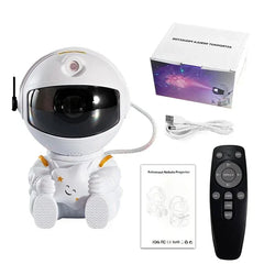 Star Projector Galaxy Night Light Astronaut Space Projector Starry Nebula Ceiling LED Lamp for Bedroom Home Decorative kids gift - Otaj Gifts