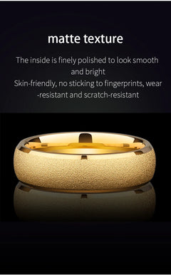 Gold and silver Color Rings for Couples Engagement Luxury Jewelry - Otaj Gifts