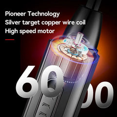 Kemei Usb Charging Portable Nose Ear Eyebrow Trimmer 3 In 1 Beauty Kit Electric Beard Nose Hair Clipper Men - Otaj Gifts