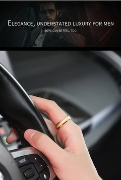 Gold and silver Color Rings for Couples Engagement Luxury Jewelry - Otaj Gifts