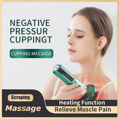 Electric Cupping Massager Vacuum Suction Cup GuaSha Anti Cellulite Beauty Health Scraping Infrared Heat Slimming Massage Therapy - Otaj Gifts
