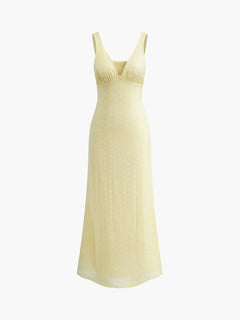 White Dress Women Halter Cotton Long Dress Lace Elegant Party Outfits - Otaj Gifts