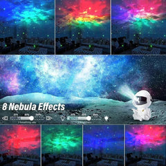 Star Projector Galaxy Night Light Astronaut Space Projector Starry Nebula Ceiling LED Lamp for Bedroom Home Decorative kids gift - Otaj Gifts