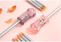 Kawaii Cat Paw Shaped Pencil Sharpener Stationery Kids Gift  Cute School Supplies  Korean Stationery - Otaj Gifts